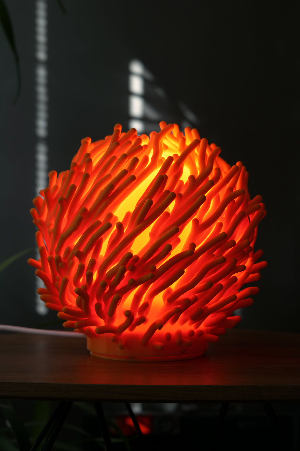 Coral Sculpted Lamp