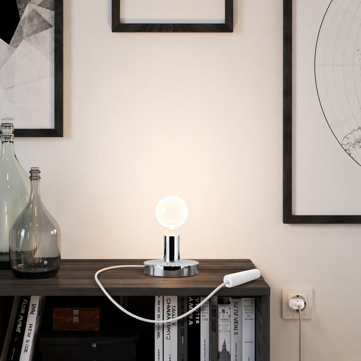 Gravity Sculpted Lamp